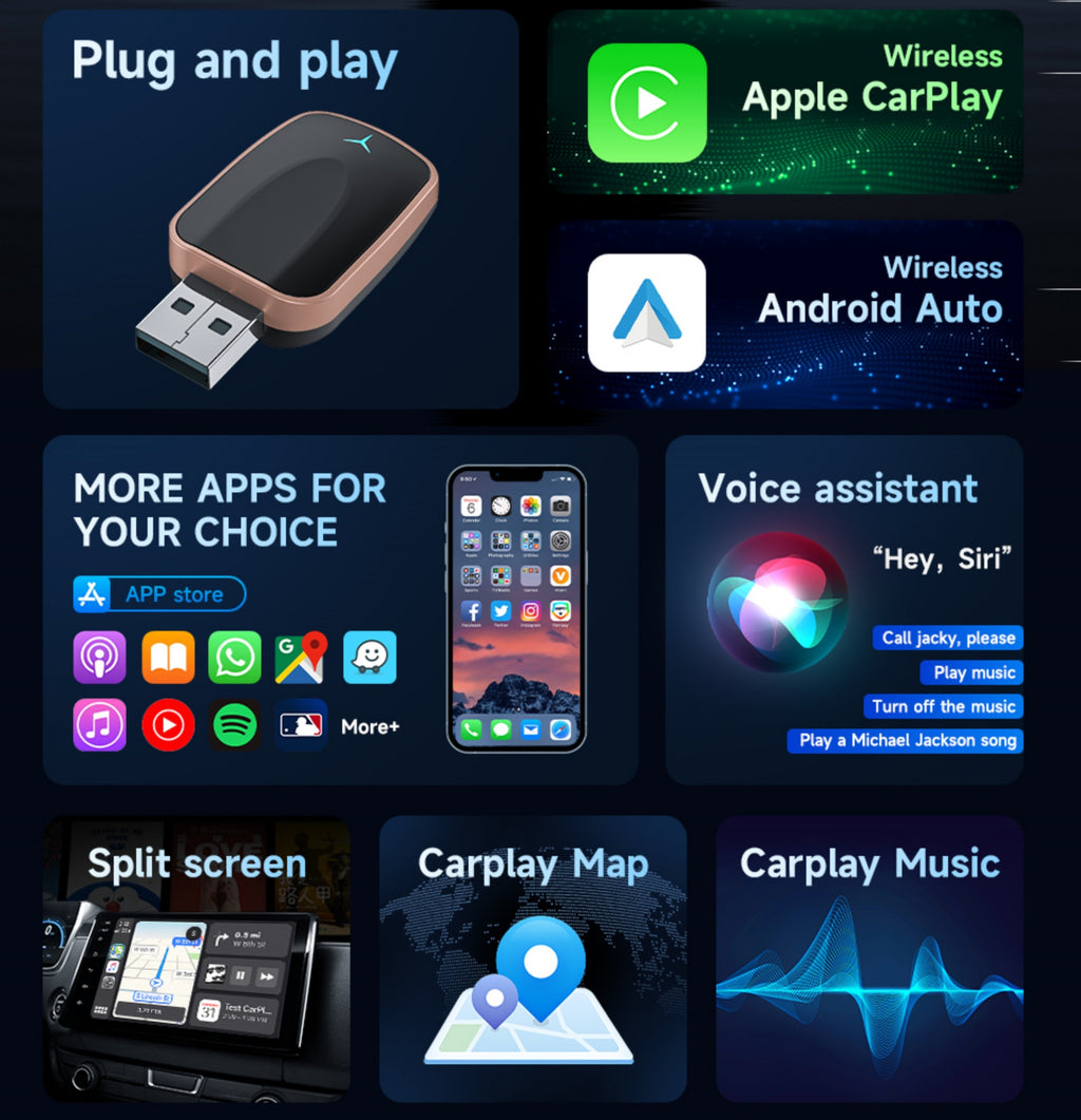 Mini Wireless Carplay Adapter