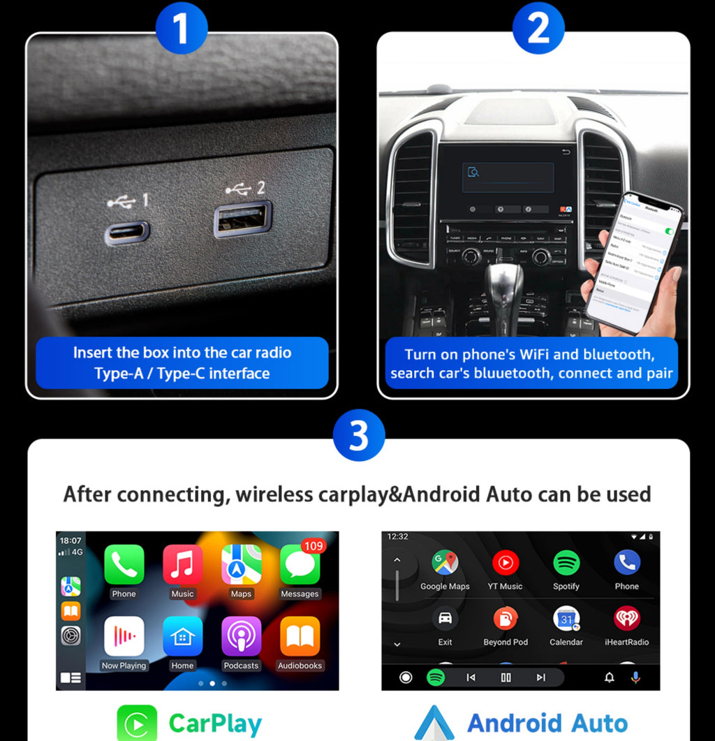 Mini Wireless Carplay Adapter