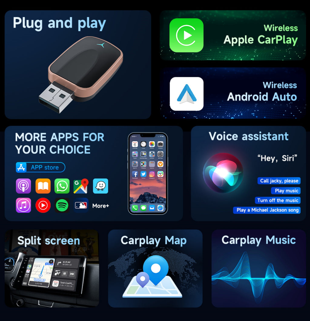 Mini Wireless Carplay Adapter